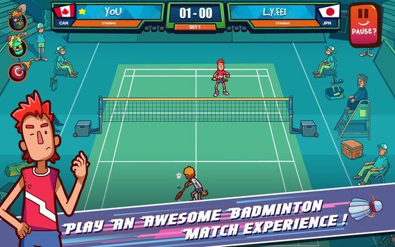 超棒羽毛球中文安卓版（Super stick badminton） v1.0.2