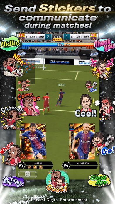 实况足球卡牌收集游戏官方中文版（PES CARD COLLECTION） v1.0.0