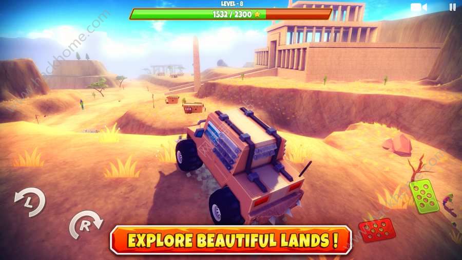 僵尸越野旅行游戏中文汉化版（Zombie Offroad Safari） v1.0