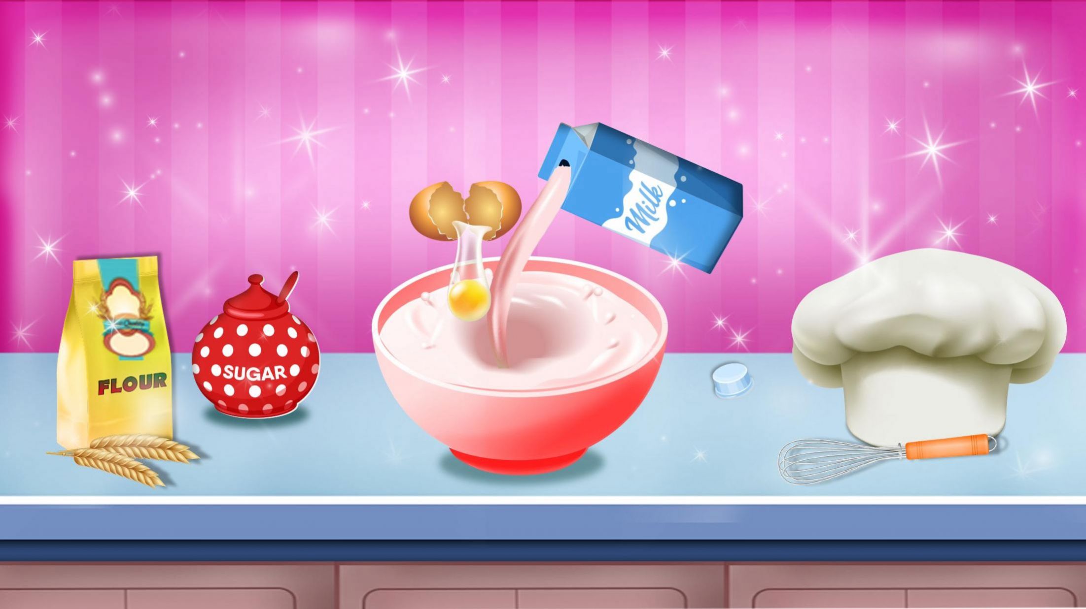 女孩蛋糕烘焙店游戏中文版（Cake Baking Games for Girls） v1.0.1