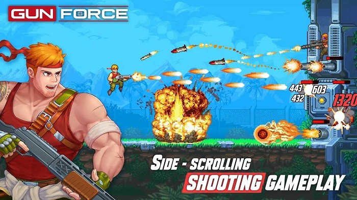 魂斗罗射击竞技游戏手机版（Gun Force） v1.31