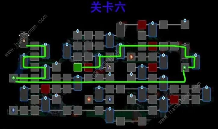 霓虹深渊无限神经矩阵怎么通关 神经矩阵全关卡路线推荐图片1