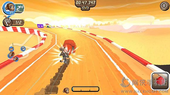 超级猩猩飞车官方安卓版(Super Nitro Chimp) v1.0