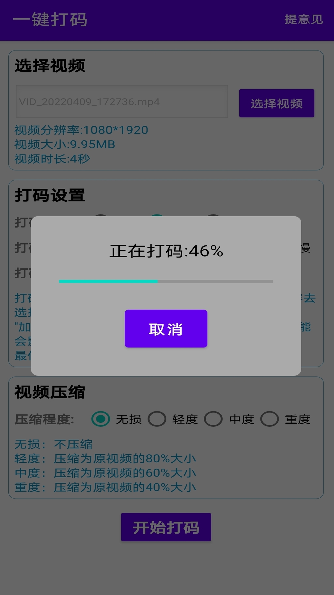 一键马赛克视频处理app官方版 v3.0