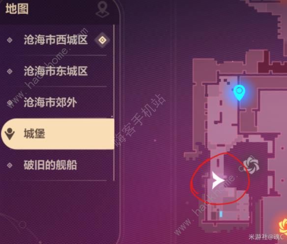 崩坏3当红月落幕之后城堡左下角解谜怎么过 城堡地图左下角解密攻略图片1