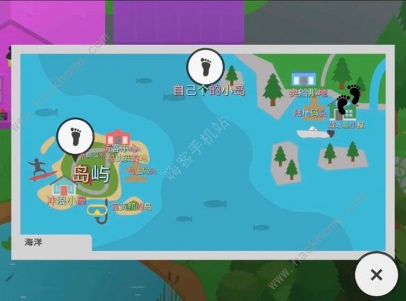 捣蛋大脚怪集合点在哪 全地图集合点位置大全图片3