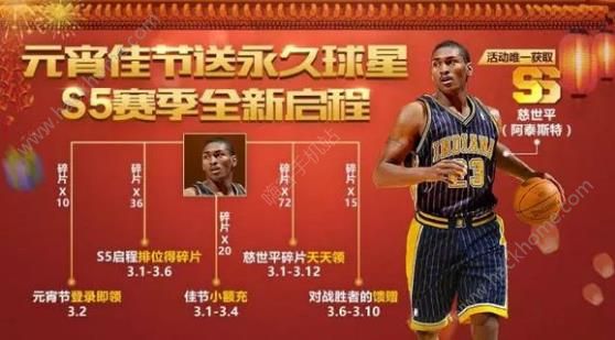 最强NBA2018元宵节活动大全 SS球星慈世平免费领取！