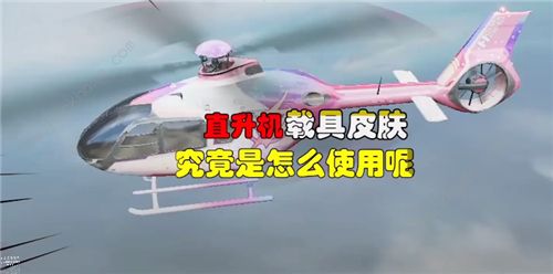 和平精英直升机皮肤怎么用 直升机皮肤使用方法图片1