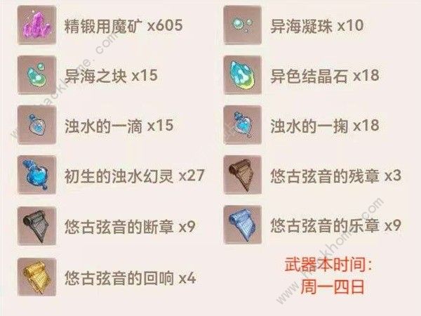 原神灰河渡手如何获得 4.2灰河渡手满精材料获取攻略图片4