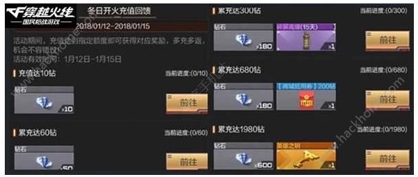 穿越火线枪战王者2018春节活动大全 2018新年活动内容一览图片3