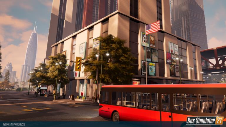 巴士模拟21中文手机版游戏下载(Bus Simulator 21)图片1