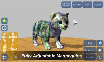 3D Mannequins模型绘制app免费下载安装 v2.8