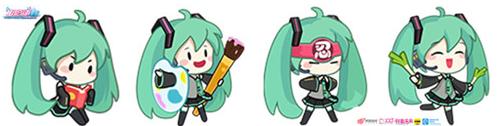 初音速人物形象曝光 Q版卡哇伊歌姬来袭图片5