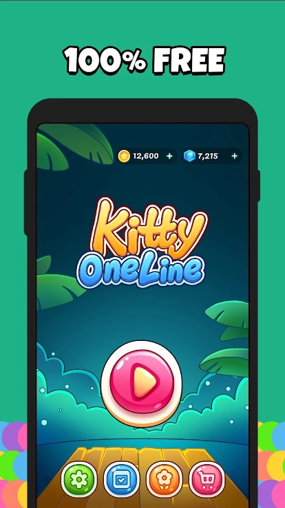 喵咪一笔画安卓版手游下载（Kitty One Line） v1.4.0