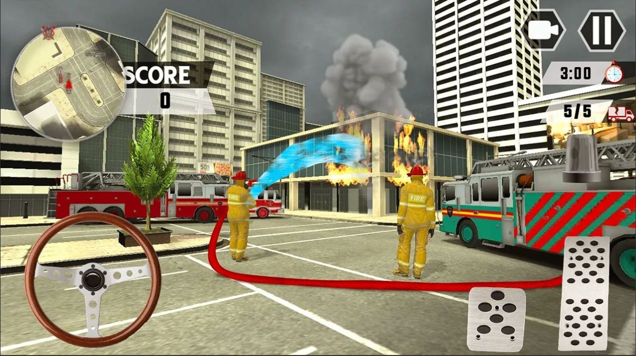 Fire Truck Simulator游戏中文手机版 v1.0