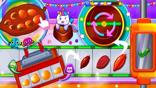 巧克力店中文版游戏安卓版下载（Choco Candy Factory Maker Game） v1.1