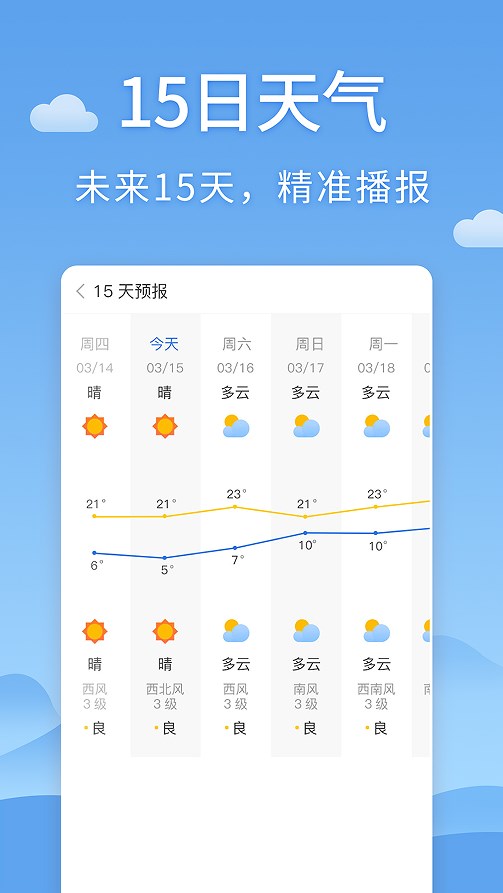 清新天气预报app官方下载安装 v4.6