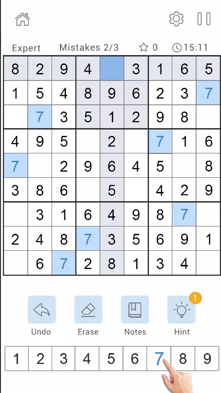 经典的每日数独最新版安卓版下载（Daily Sudoku Classic） v1.1.9