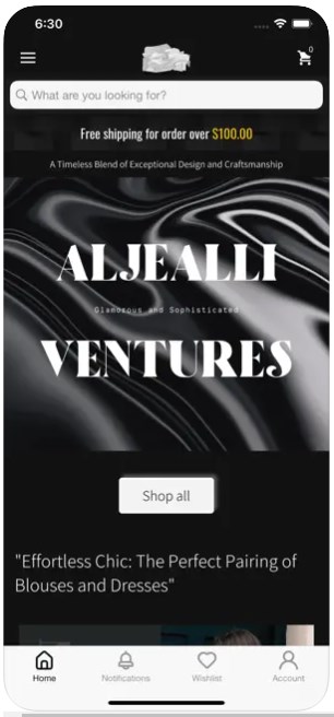 Aljealli Ventures购物app手机版下载 v1.0