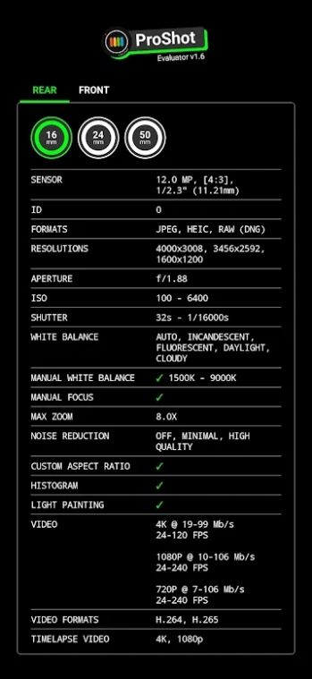 ProShot Evaluator app软件下载图片4