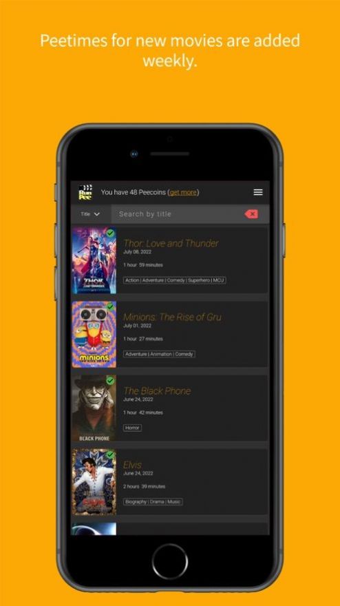 runpee电影软件安卓下载 v6.6