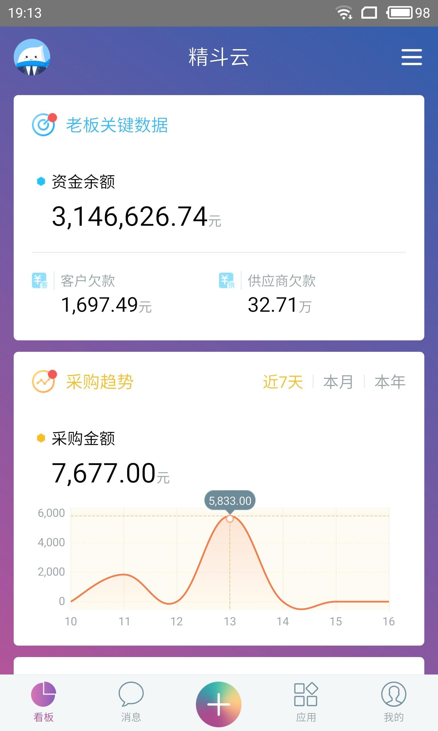 精斗云云进存销官方手机app下载 v7.4.8.1